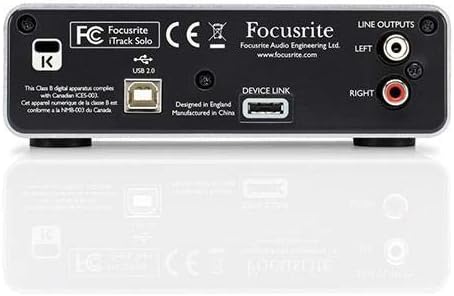 iTrack Solo USB Audio Interface Image
