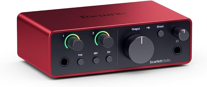 Scarlett Solo Studio 4th Gen 2x2