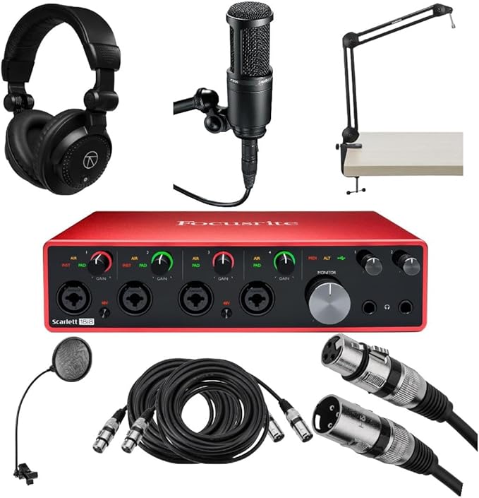 USB Audio Interface with Software Suite Bundle Image
