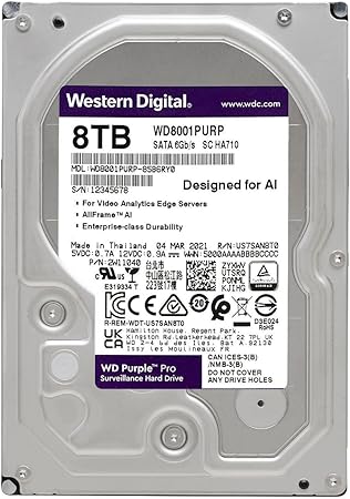8TB WD Purple Pro Image