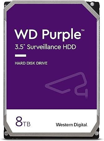 WD 8TB Purple Hard Drive