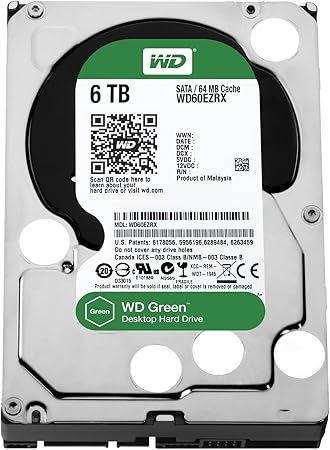 WD Green 6TB Hard Drive Image
