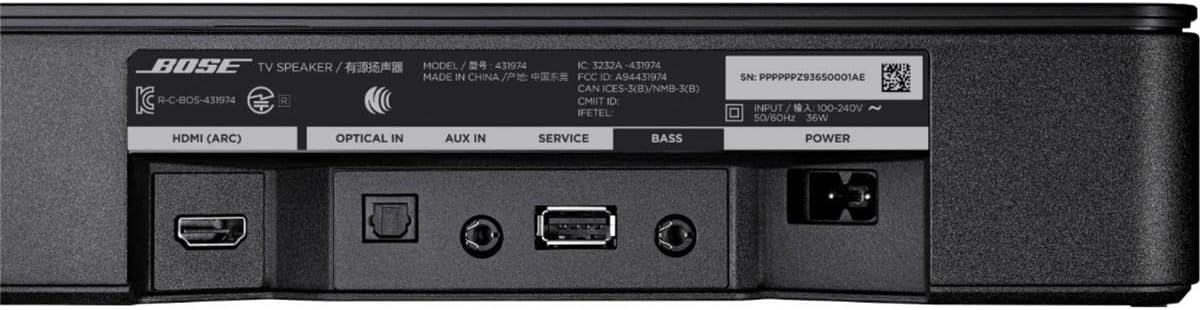 Bose TV Speaker image