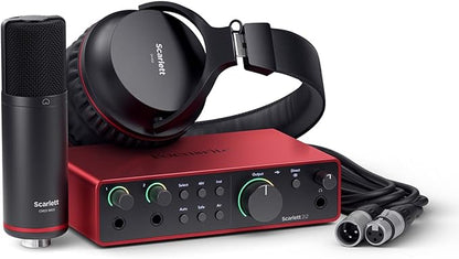 Focusrite Scarlett 2i2 Studio 4th Gen USB Interface