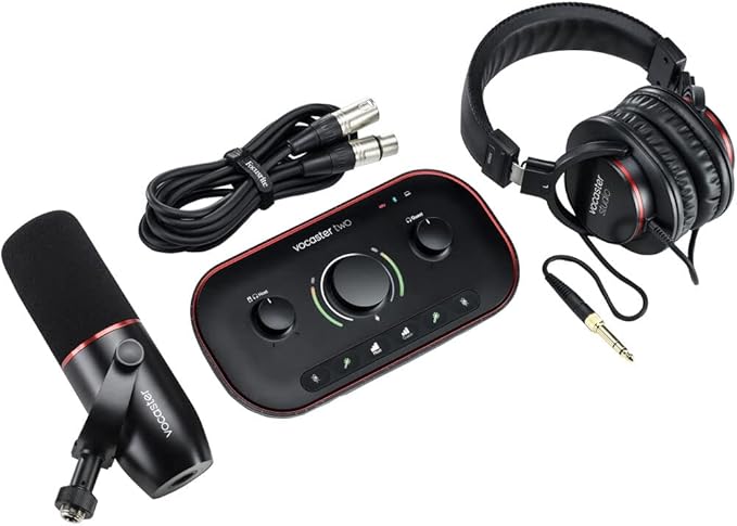 Vocaster Two Studio 1-Person Podcasting Bundle  Image