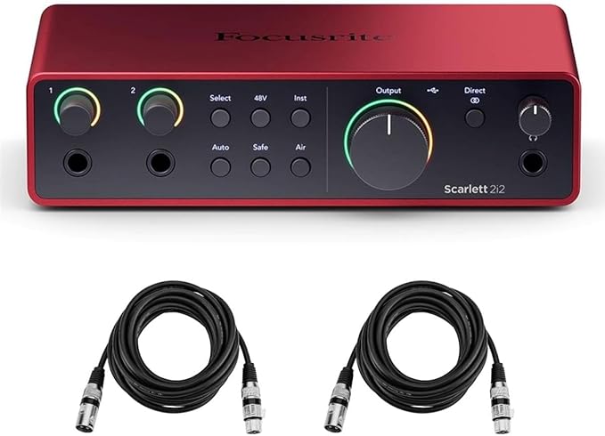 Focusrite Scarlett 2i2 4th Gen