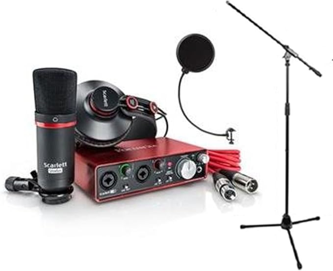 SCARLETT Studio Pack w/CM25 Microphone