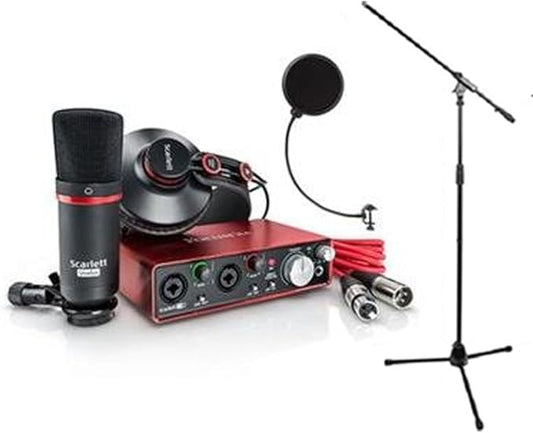 SCARLETT Studio Pack w/CM25 Microphone