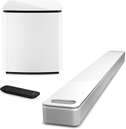 Bose Smart Ultra Dolby Atmos Soundbar Speaker White