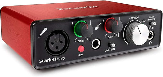 Focusrite Scarlett Solo (2nd Gen) 