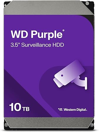 Western Digital 10TB Purple Hard Drive