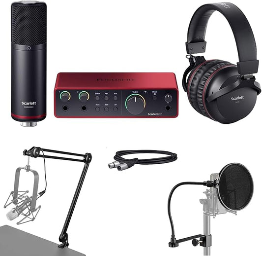 Focusrite Scarlett 2i2 Studio 4th Gen USB Interface