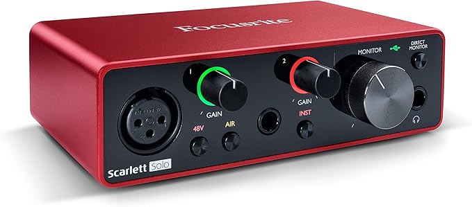 Scarlett Solo Monitor