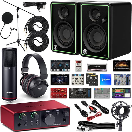 USB Audio Interface with Complete Kit