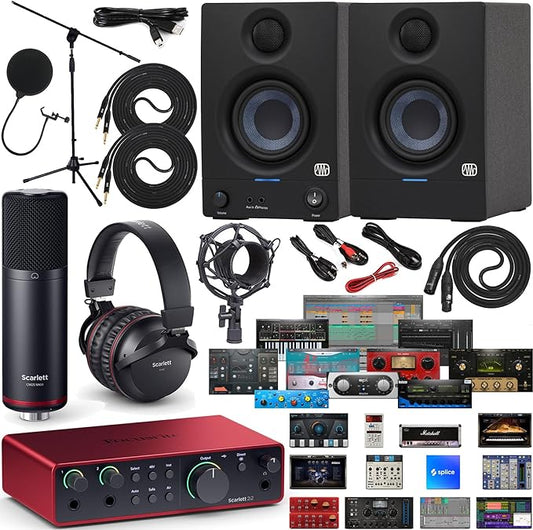 USB Audio Interface with Complete Kit