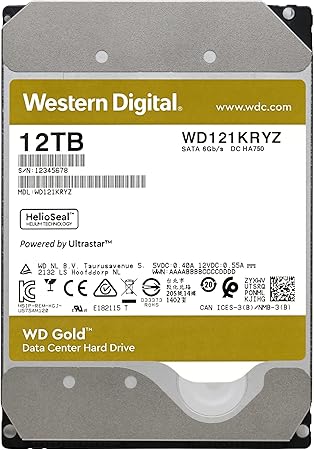 WD Gold Data Center Hard Drive
