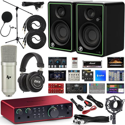 USB Audio Interface with Complete Kit