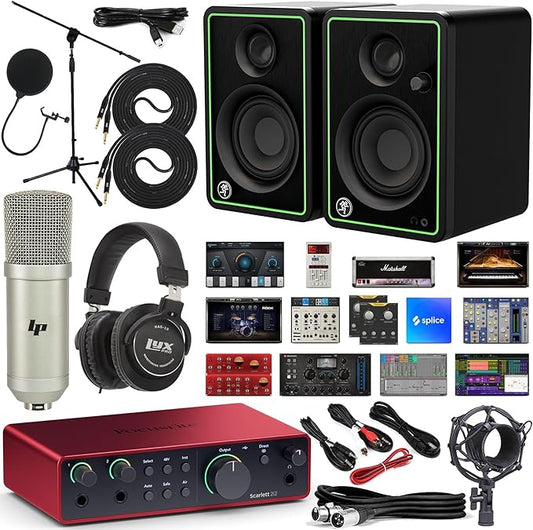 USB Audio Interface with Complete Kit