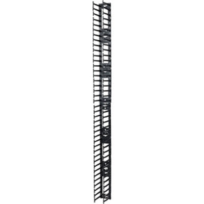 Vertical Cable Manager 2PK Blk