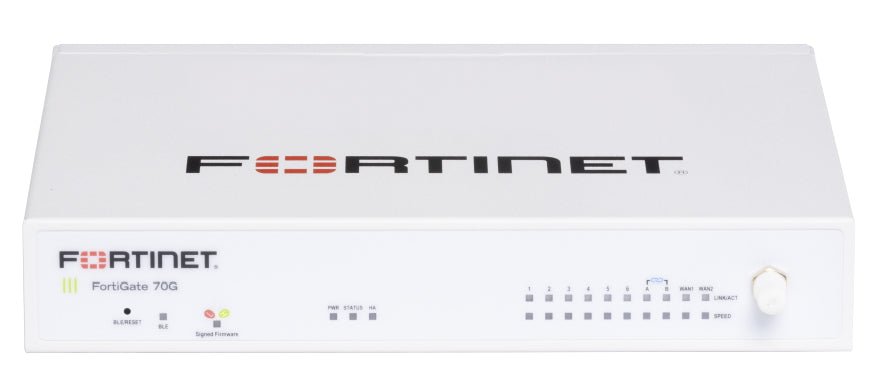 Fortinet FortiGate 70G firewall — official product image